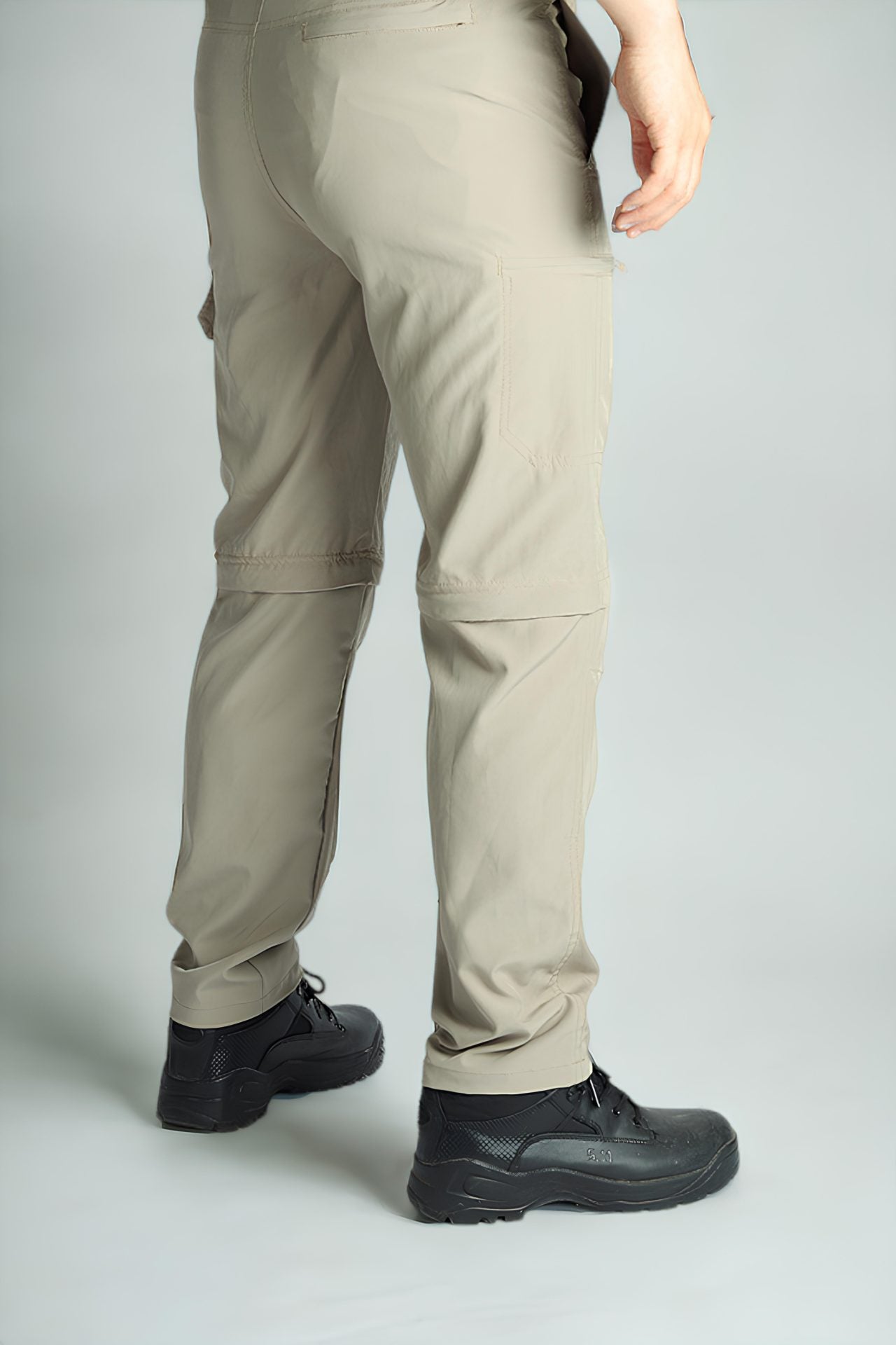 Wandelbare taktische Hose Beige Leichtgewebe