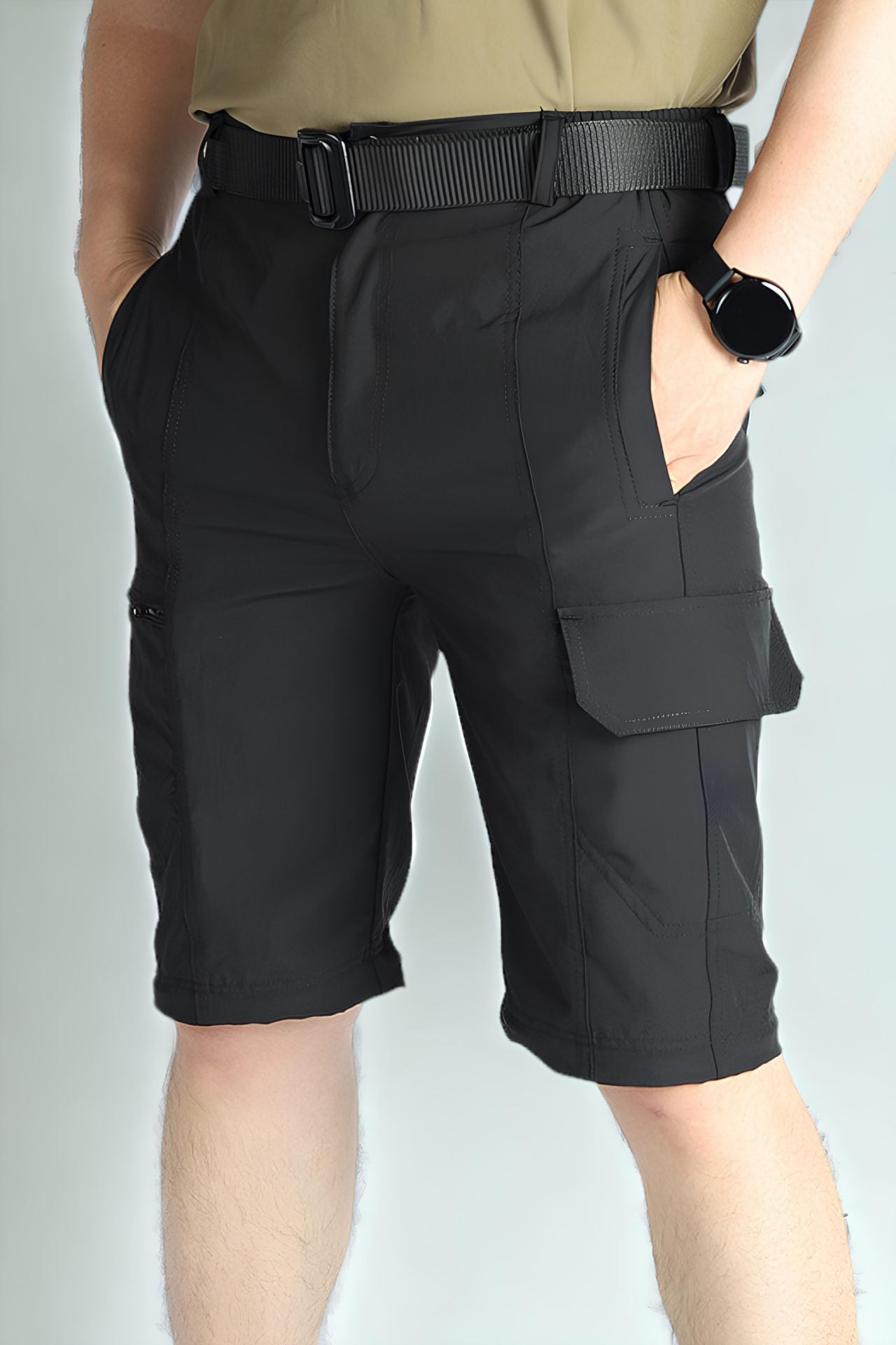 Convertible Taktische Hosen Schwarz (Leichtgewebe)