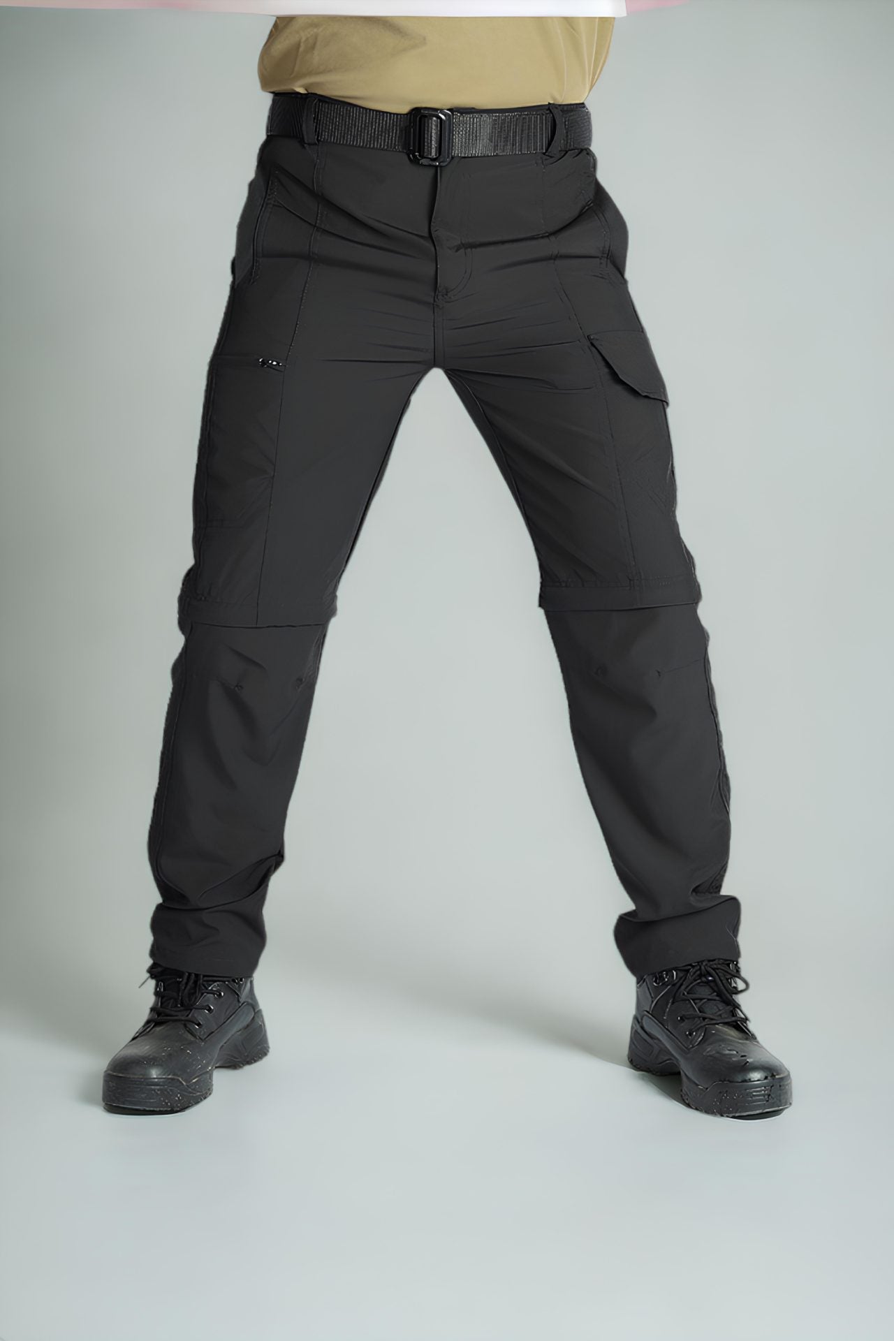 Convertible Taktische Hosen Schwarz (Leichtgewebe)