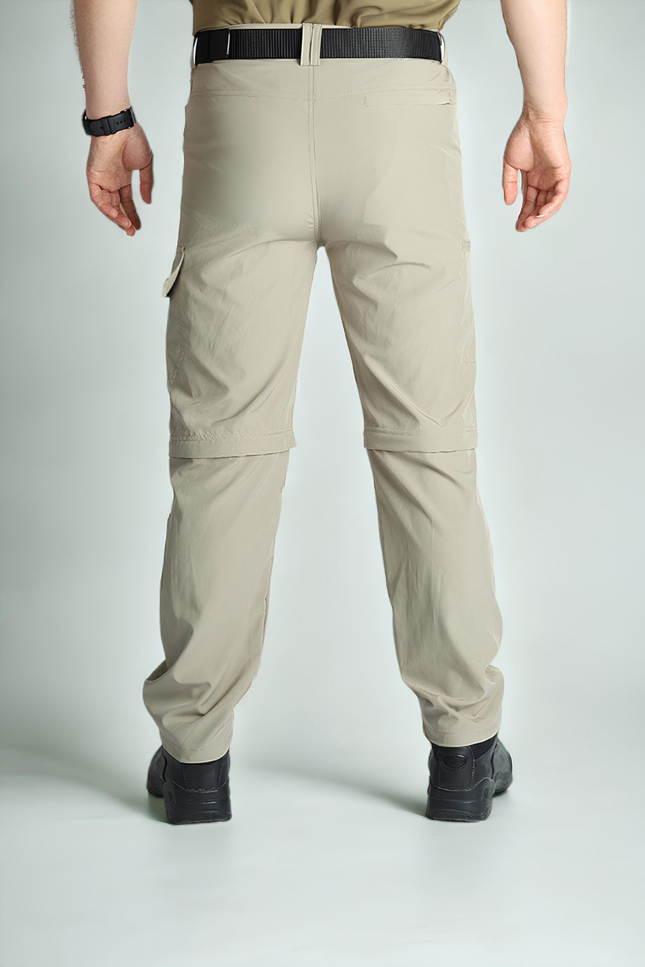 Wandelbare taktische Hose Beige Leichtgewebe