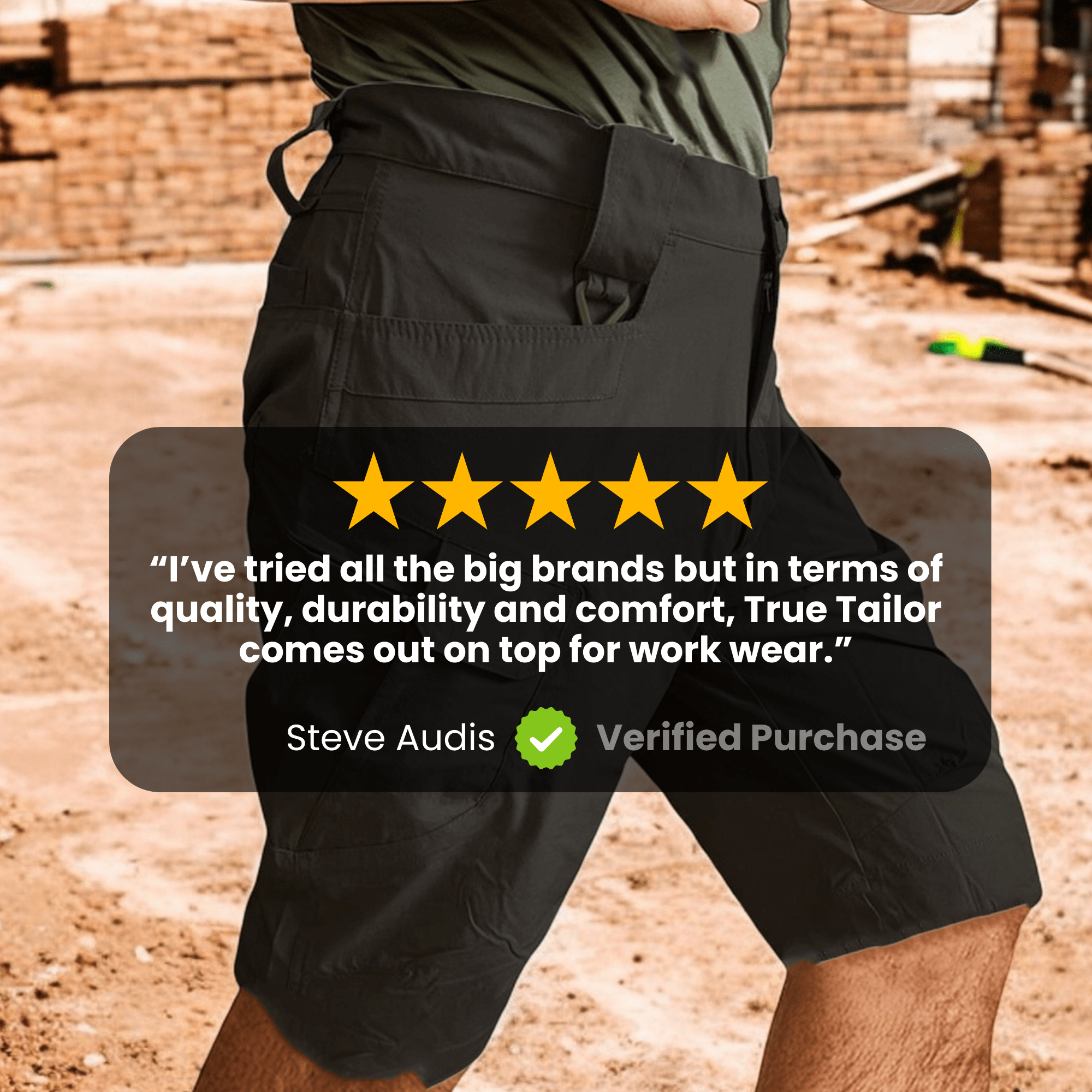 Pack été : Lot pantalon & short de travail Ultraflex