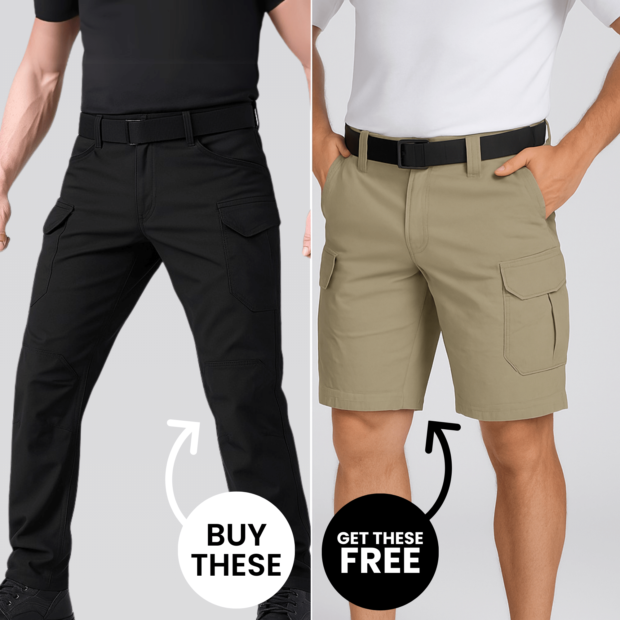 Pack été : Lot pantalon & short de travail Ultraflex